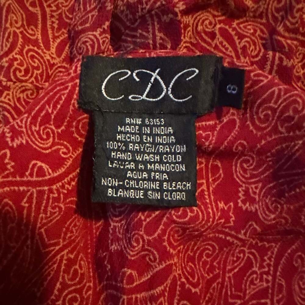 CDC Boho Maxi Dress Flowy Paisley Festival Cottagecore Chic Vibes